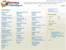 Tablet Screenshot of directoryfriendly.com